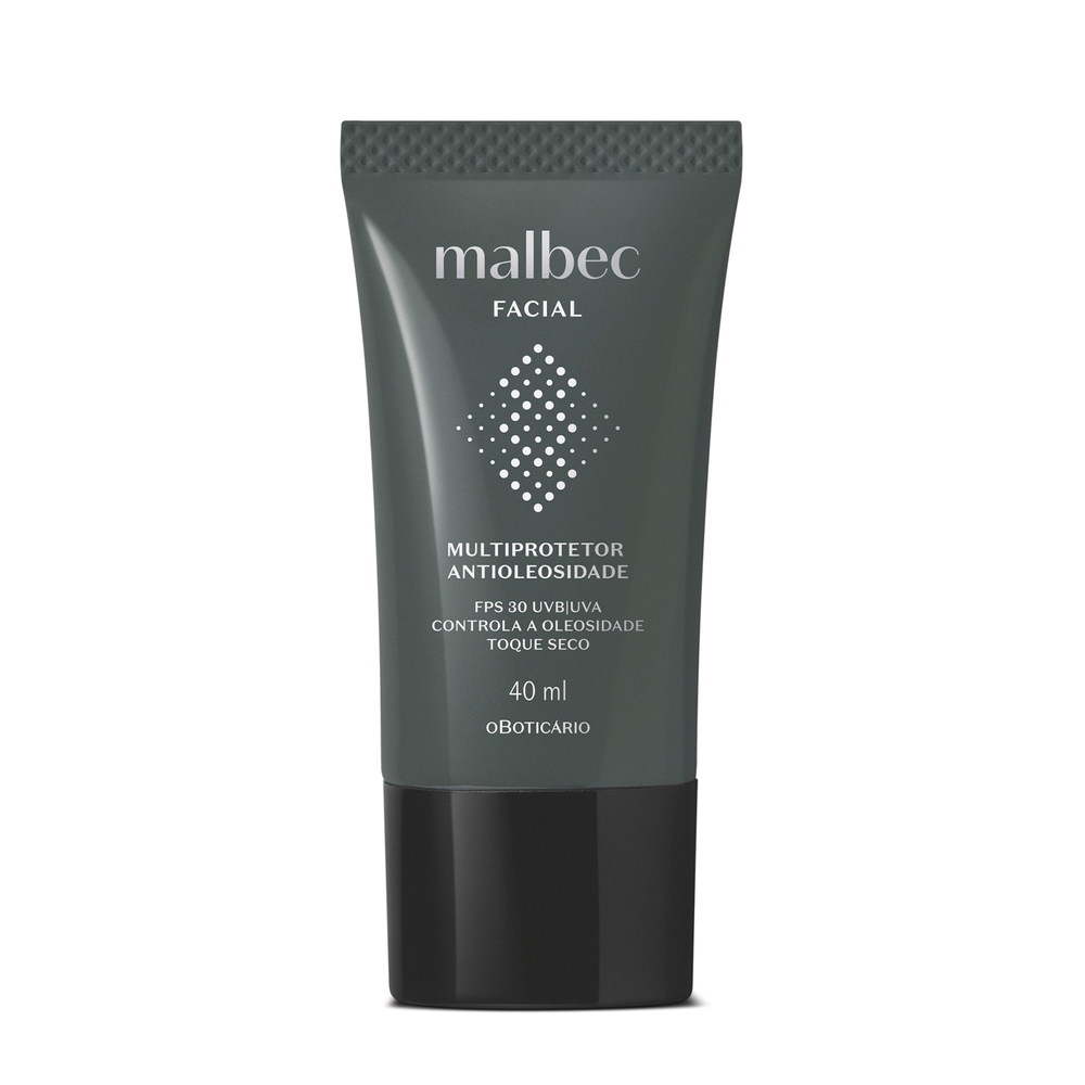 Multiprotetor Antioleosidade FPS30 Malbec Facial 40ml Multiprotetor Antioleosidade FPS30 Malbec Facial 40ml