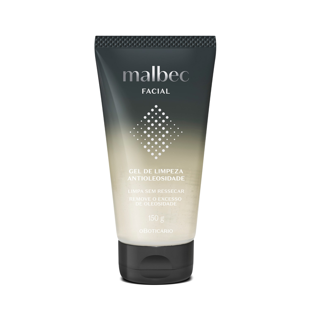 Gel de Limpeza Antioleosidade Malbec Facial 150g Gel de Limpeza Antioleosidade Malbec Facial 150g