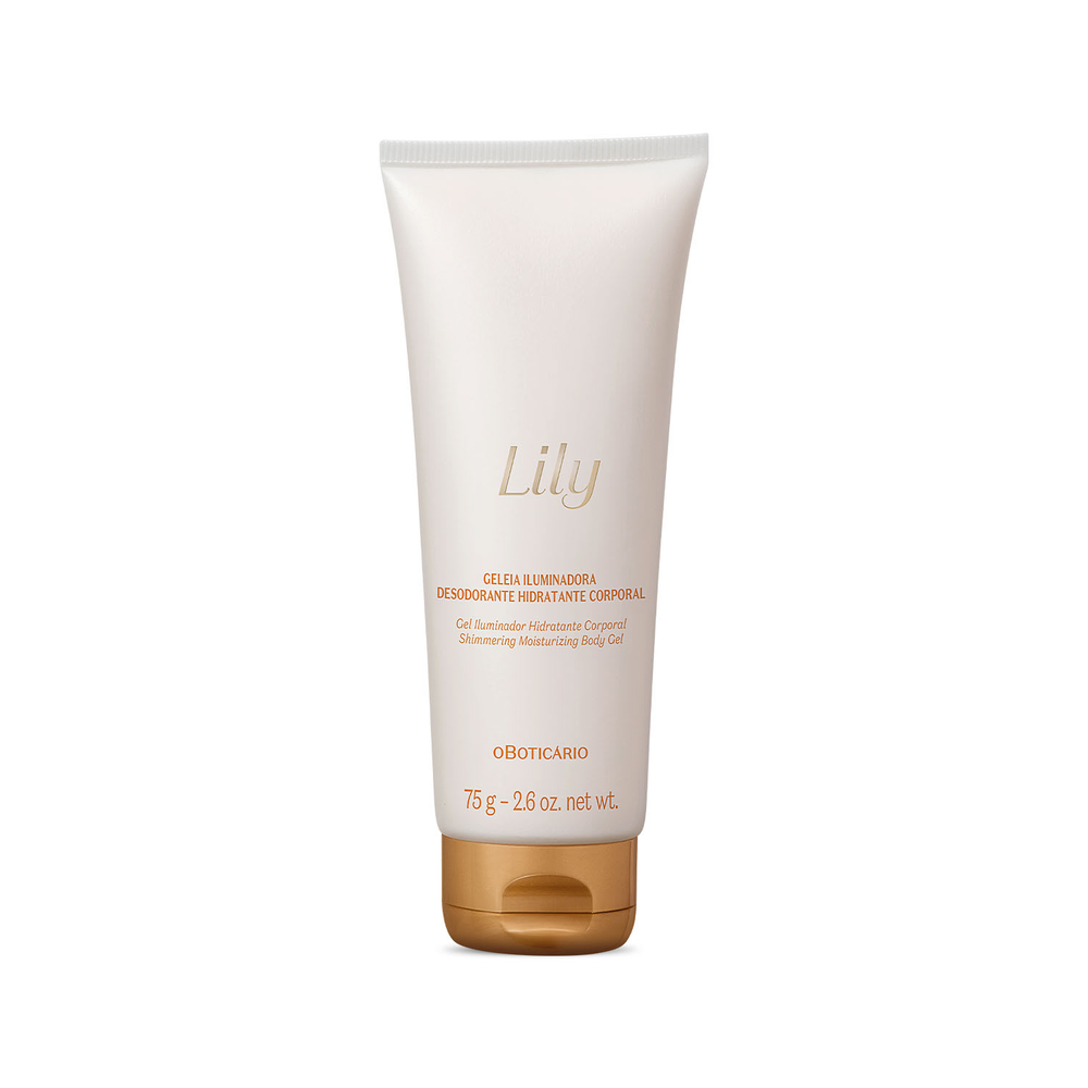 Geléia Iluminadora Desodorante Hidratante Corporal Lily 75g Geléia Iluminadora Desodorante Hidratante Corporal Lily 75g