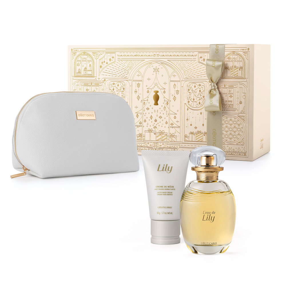 Kit Presente L`eau De Lily (3 itens) Kit Presente L`eau De Lily (3 itens)