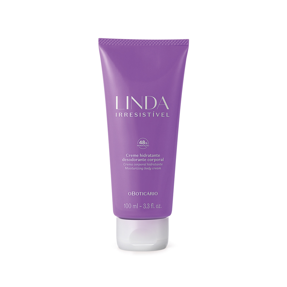 Creme Desodorante Hidratante Corporal Linda Irresistível 100ml Creme Desodorante Hidratante Corporal Linda Irresistível 100ml