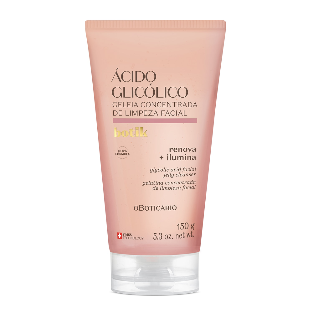 Geleia Concentrada de Limpeza Facial Ácido Glicólico Botik 150g Geleia Concentrada de Limpeza Facial Ácido Glicólico Botik 150g