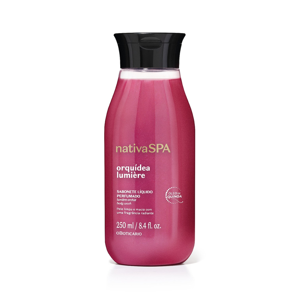 Sabonete Líquido Perfumado Nativa SPA Orquídea Lumière 250ml