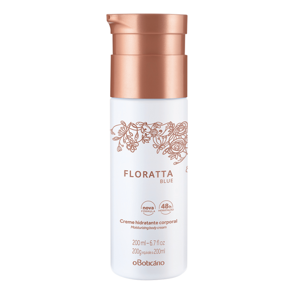 Creme Hidratante Desodorante Corporal Floratta Blue 200ml