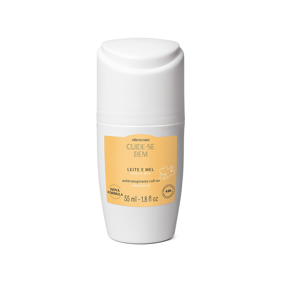 Antitranspirante Roll-on Cuide-se Bem Leite e Mel 55ml Antitranspirante Roll-on Cuide-se Bem Leite e Mel 55ml