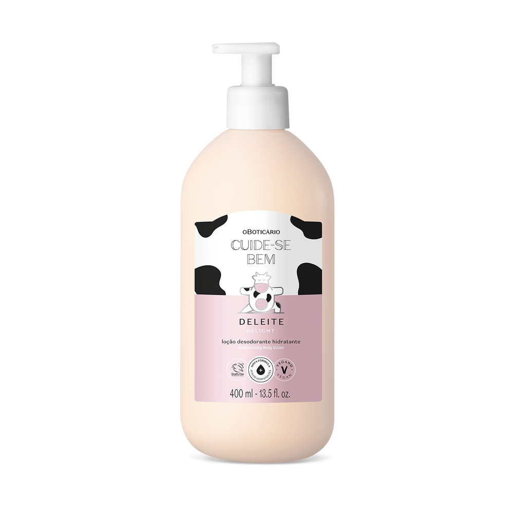 Loção Desodorante Hidratante Corporal Cuide-se Bem Deleite 400ml Loção Desodorante Hidratante Corporal Cuide-se Bem Deleite 400ml