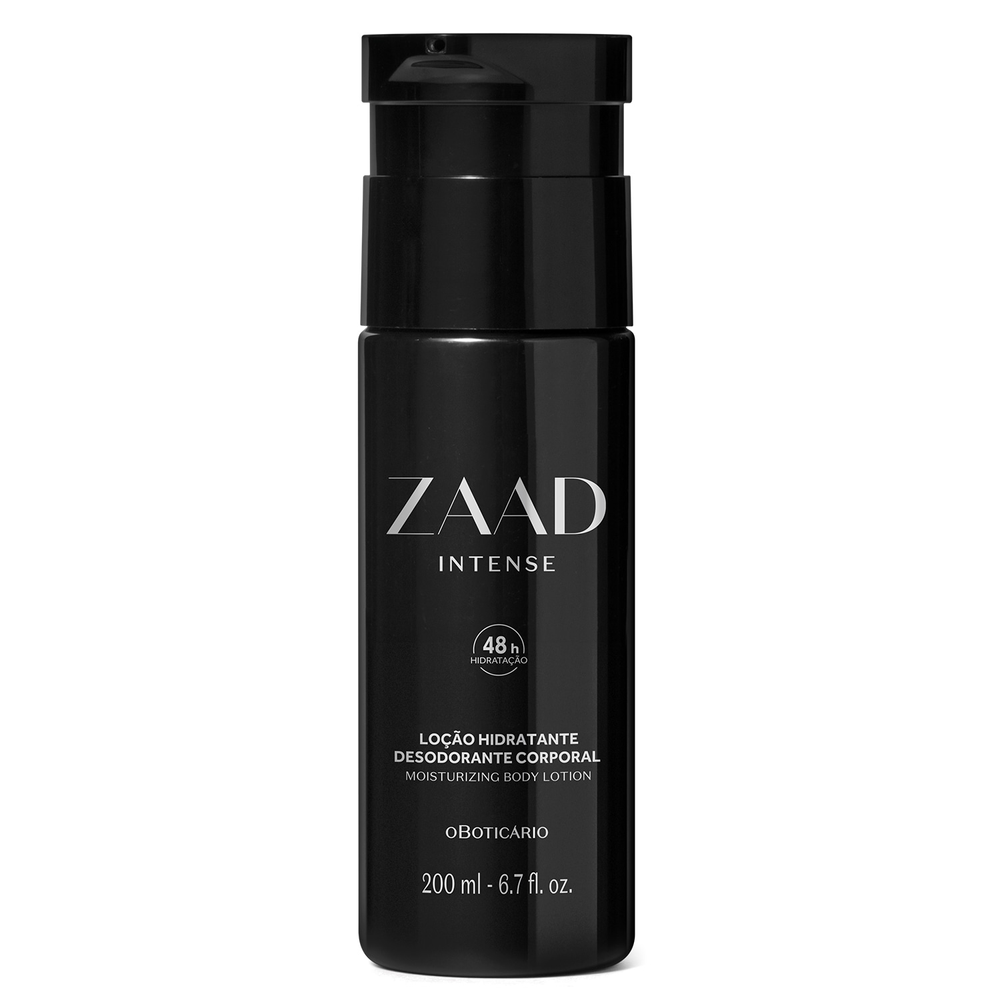 Loção Hidratante Desodorante Corporal Zaad Intense 200ml