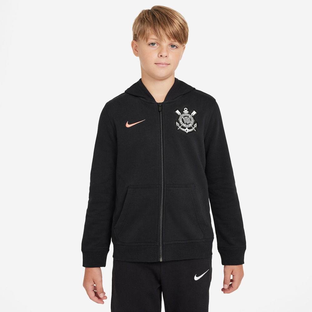 Blusão Nike Sportswear Corinthians Club Infantil Blusão Nike Sportswear Corinthians Club Infantil