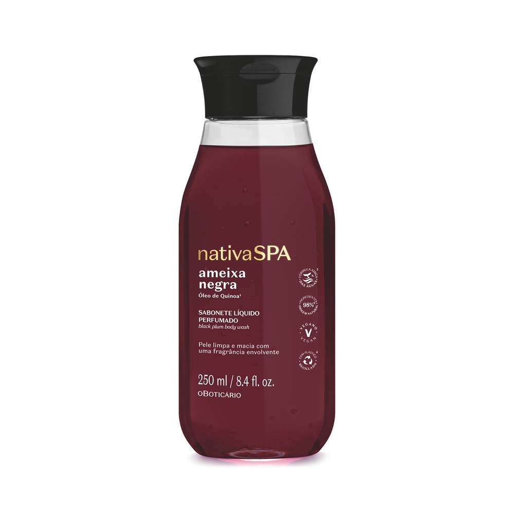 Sabonete Líquido Perfumado Nativa Spa Ameixa Negra 250ml Sabonete Líquido Perfumado Nativa Spa Ameixa Negra 250ml