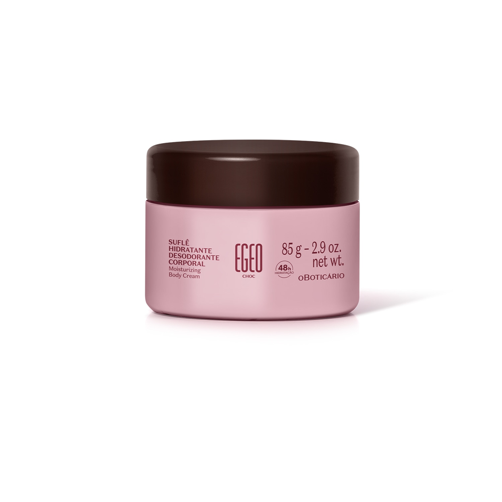 Suflê Hidratante Desodorante Corporal Egeo Choc 85g