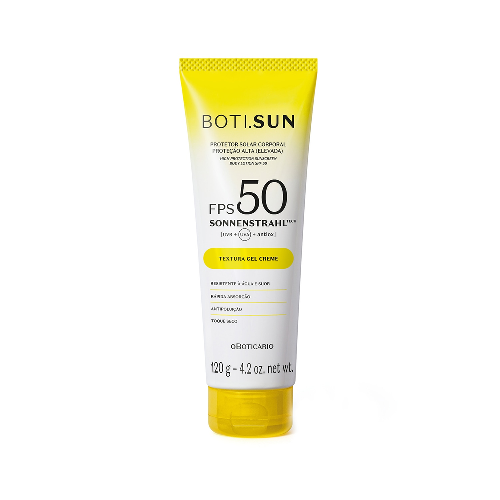 Protetor Solar Corporal FPS 50 Boti.Sun 120g Protetor Solar Corporal FPS 50 Boti.Sun 120g