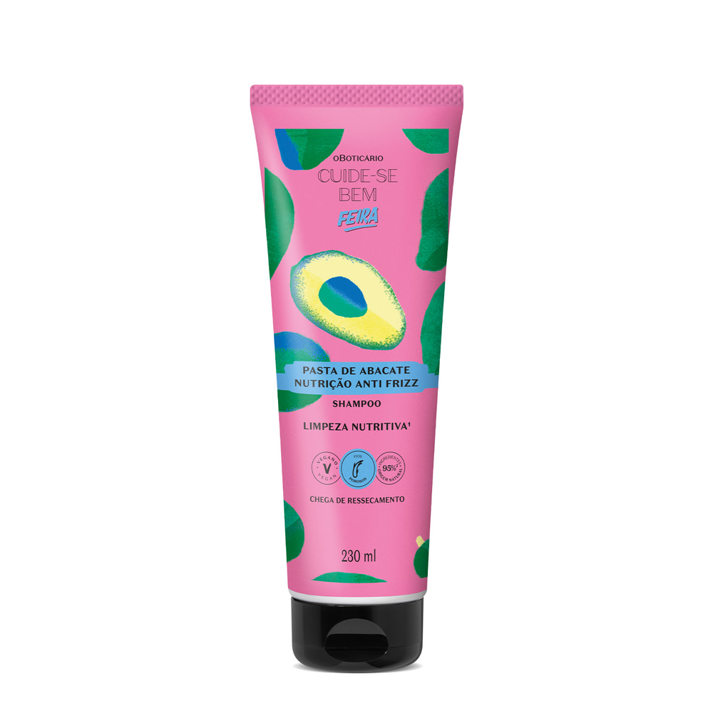 Shampoo Cuide-se Bem feira Pasta de Abacate 230ml Shampoo Cuide-se Bem feira Pasta de Abacate 230ml