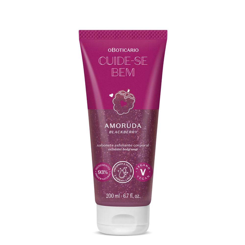 Sabonete Esfoliante Corporal Cuide-se Bem Amoruda 200ml Sabonete Esfoliante Corporal Cuide-se Bem Amoruda 200ml
