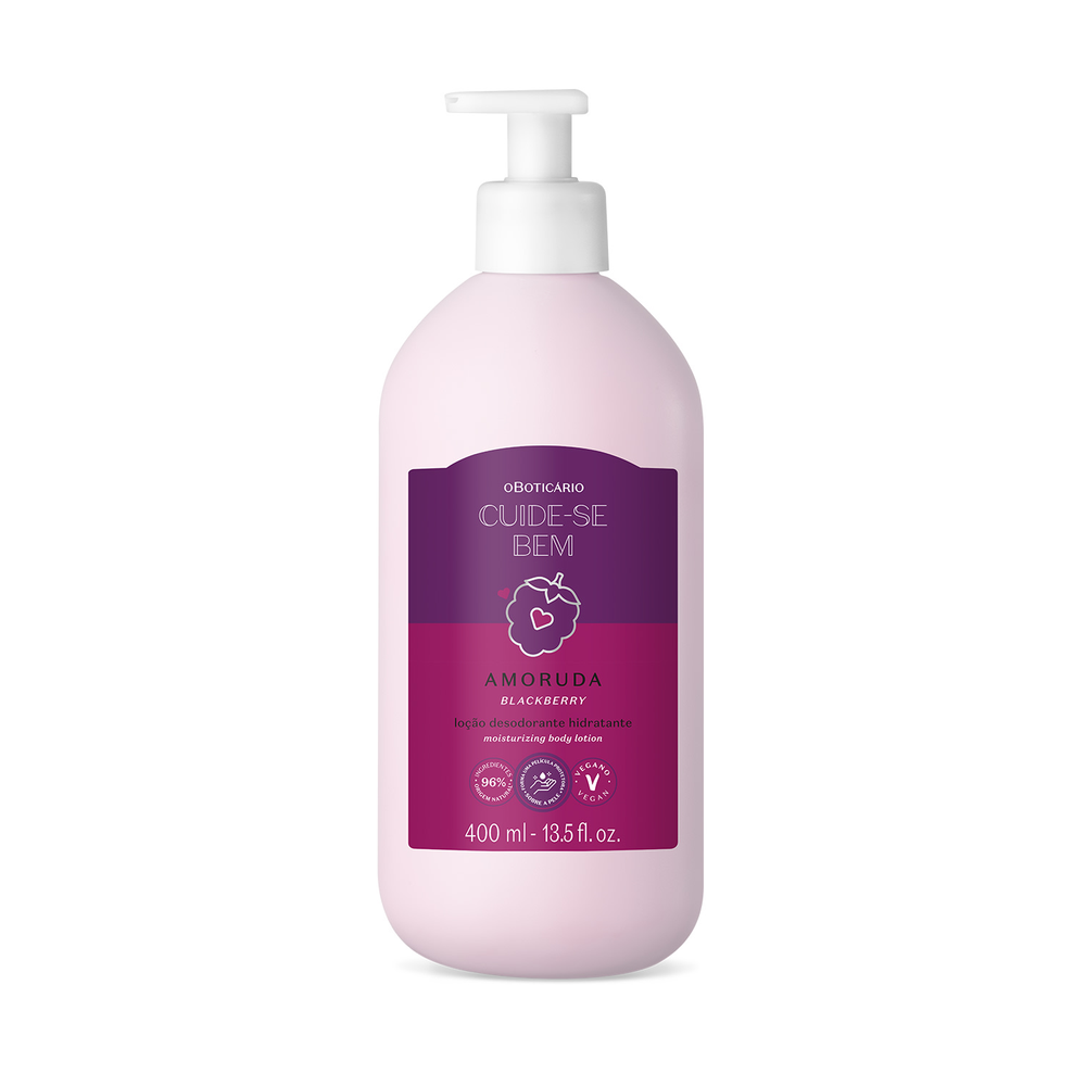 Loção Hidratante Desodorante Corporal Cuide-se Bem Amoruda 400ml