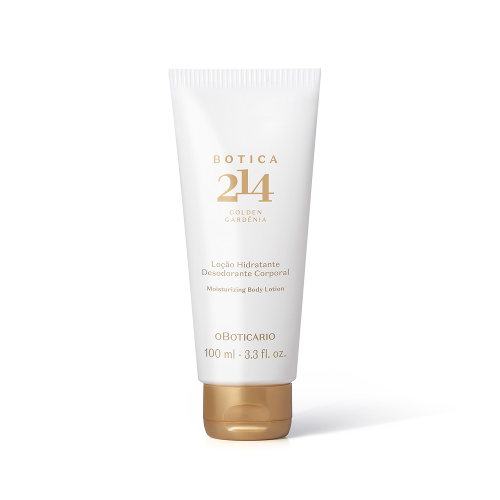 Loção Hidratante Desodorante Corporal Botica 214 Golden Gardênia 100ml Loção Hidratante Desodorante Corporal Botica 214 Golden Gardênia 100ml