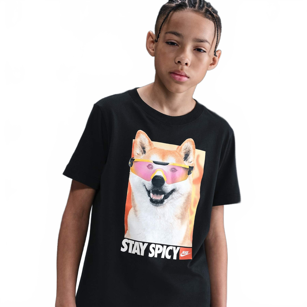 Camiseta Nike Sportswear Shiba Infantil Camiseta Nike Sportswear Shiba Infantil