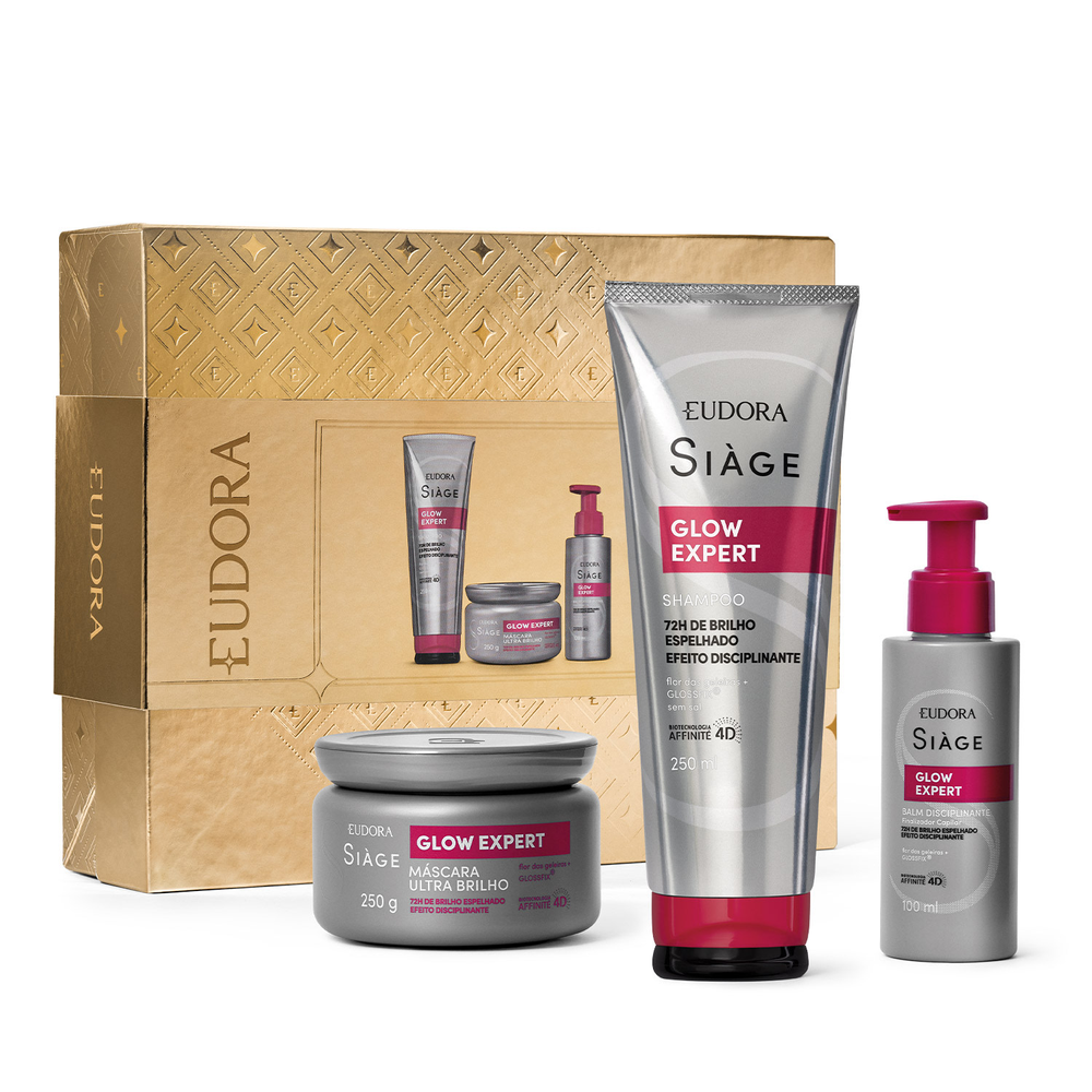 Kit Presente Siàge Glow Expert (3 itens) Kit Presente Siàge Glow Expert (3 itens)