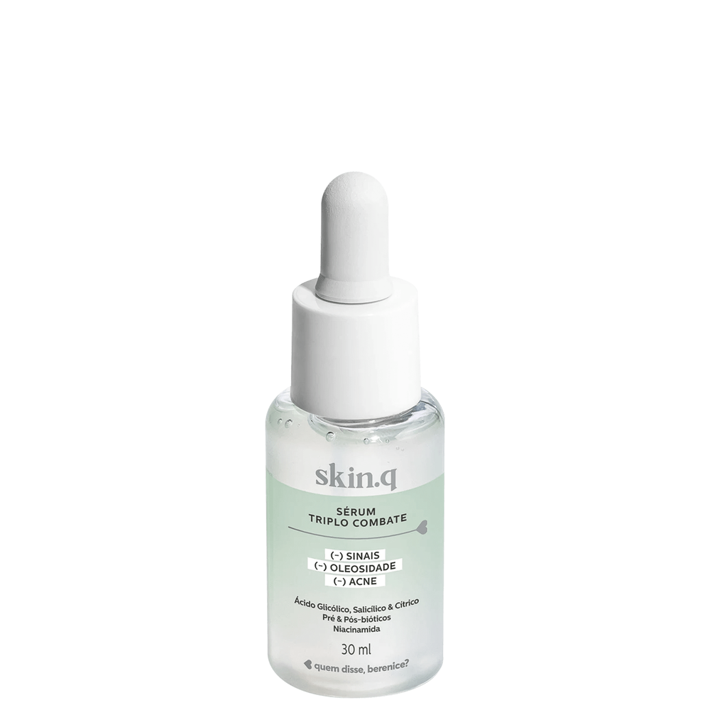 Sérum Facial Triplo Combate Skin.q Quem Disse, Berenice? 30ml Sérum Facial Triplo Combate Skin.q Quem Disse, Berenice? 30ml
