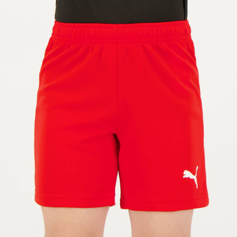 Bermuda Puma Teamrise Juvenil Vermelha Bermuda Puma Teamrise Juvenil Vermelha