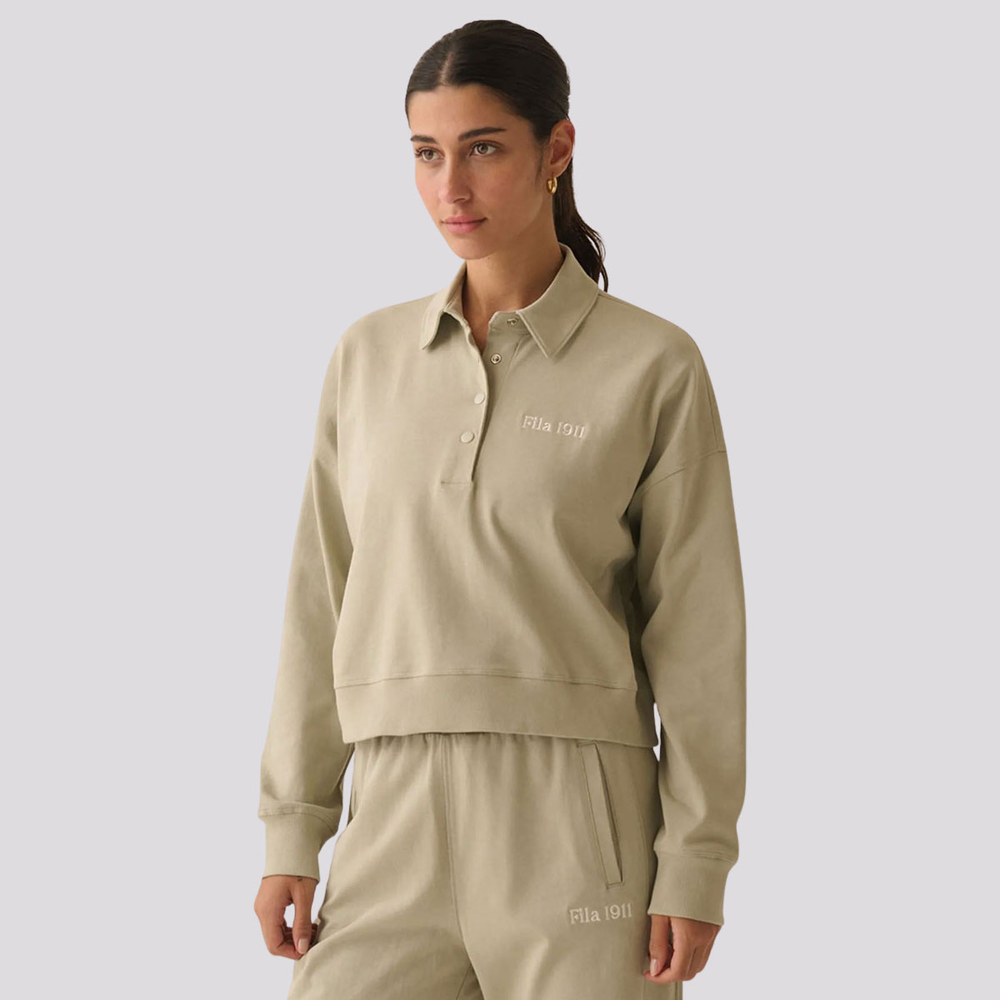 Blusão Fila Comfort 1911 Feminino Manga Longa Blusão Fila Comfort 1911 Feminino Manga Longa