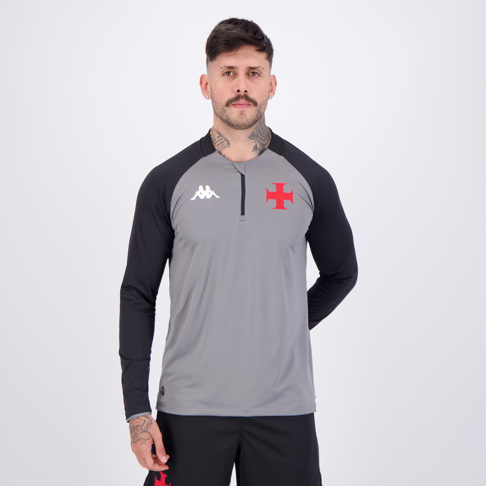 Blusão Kappa Vasco Treino 2025 Atleta
