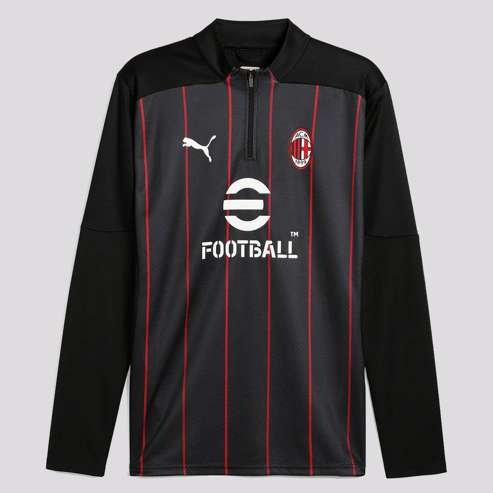 Blusão Puma Milan Pré-jogo 2026 Preta