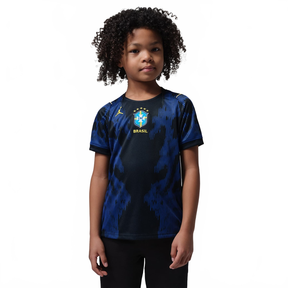 Camisa Brasil Jordan II 2026/27 Torcedor Pro Criança Camisa Brasil Jordan II 2026/27 Torcedor Pro Criança