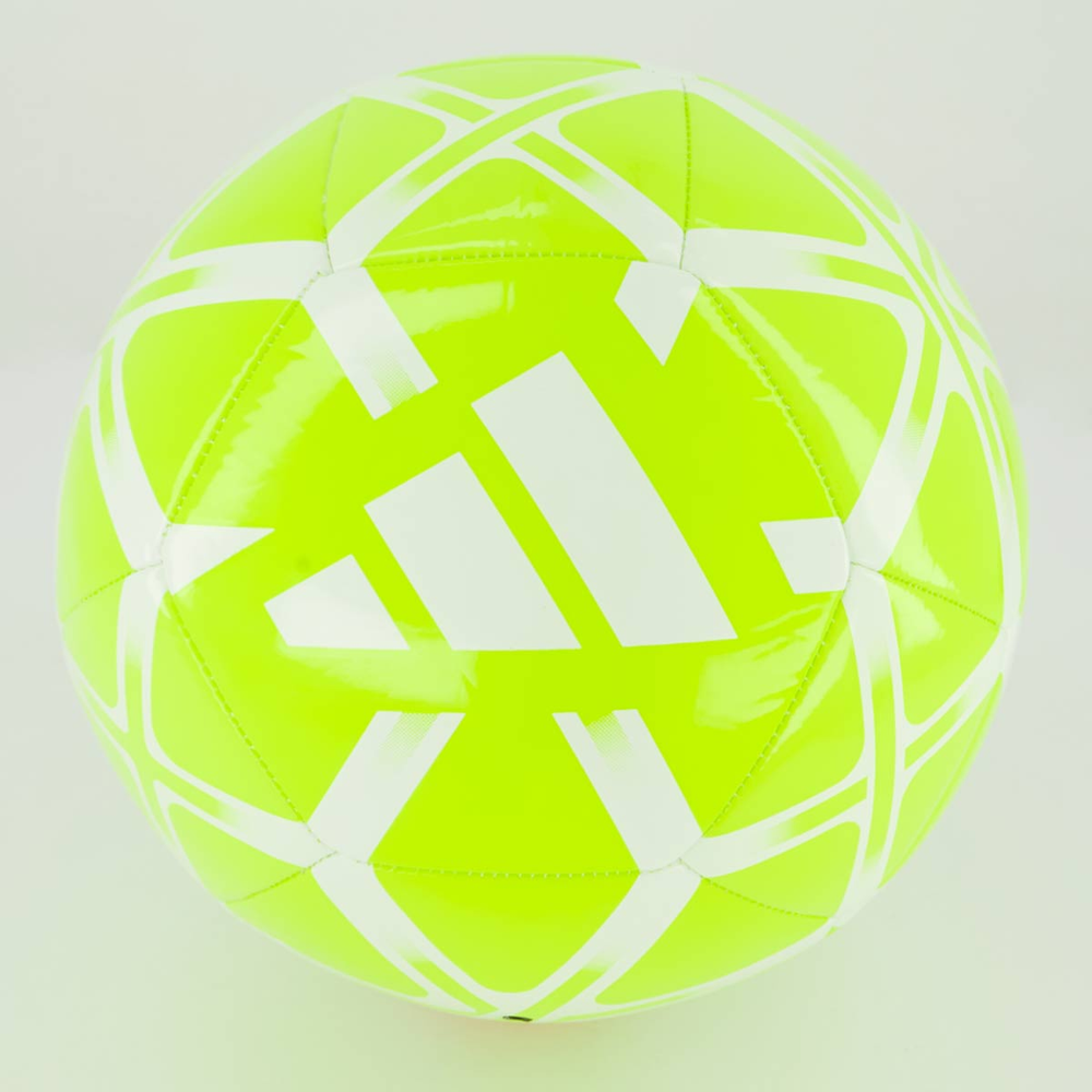 Bola Adidas Starlancer Campo Verde e Branca Bola Adidas Starlancer Campo Verde e Branca