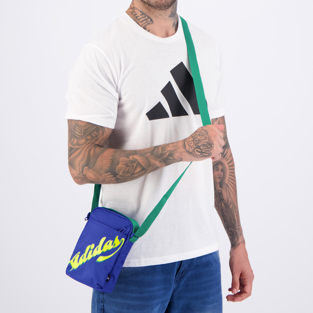 Bolsa Adidas Tiro G Org Azul