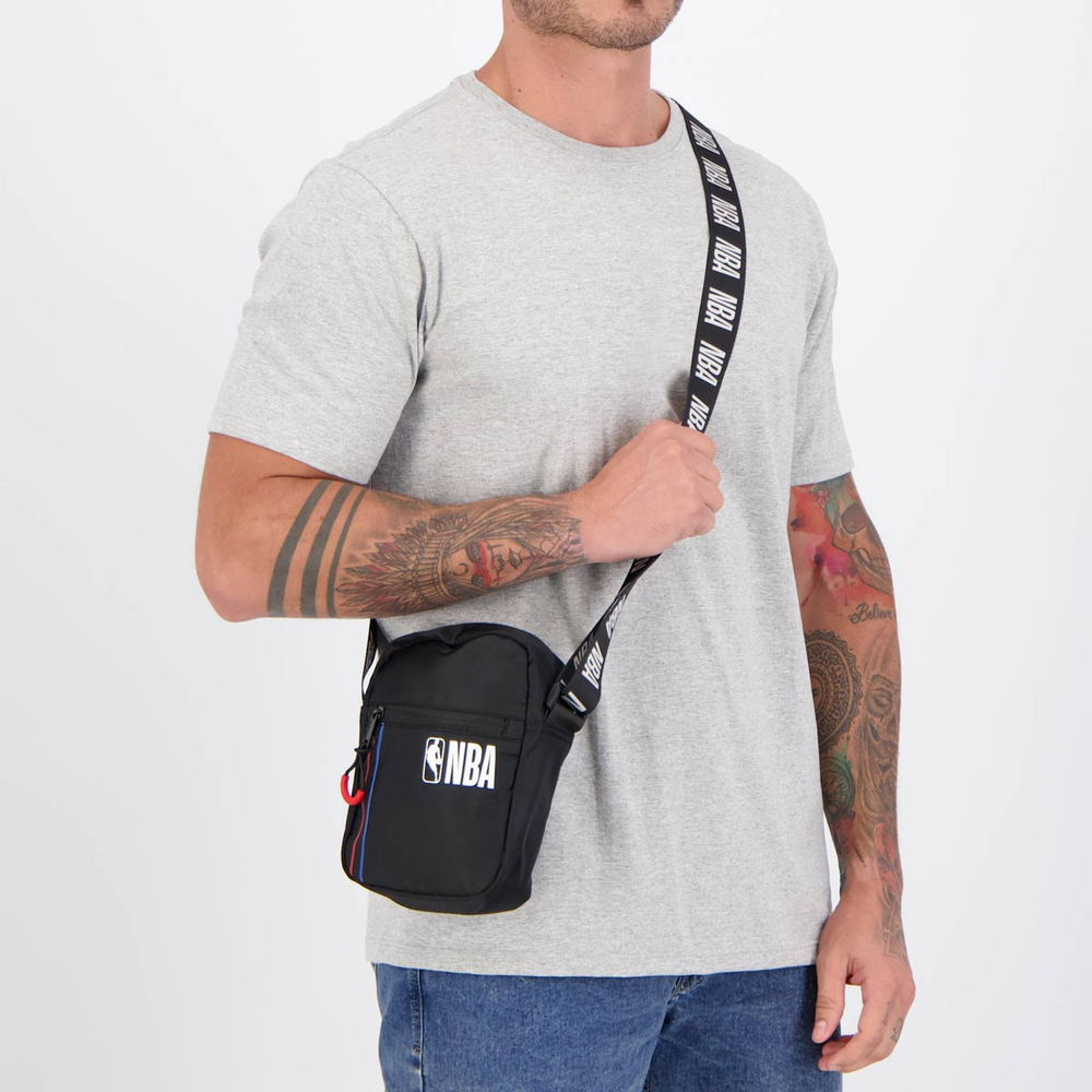 Bolsa NBA Cross Basic Preto Bolsa NBA Cross Basic Preto