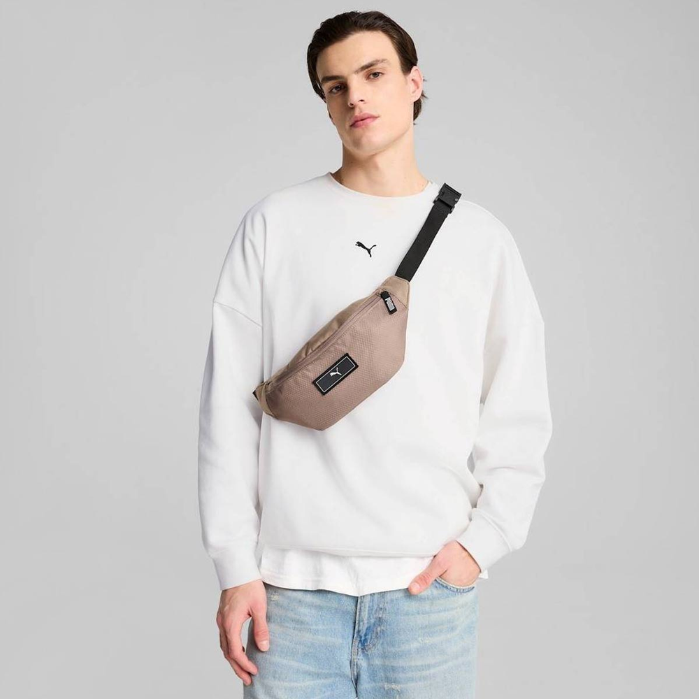 Bolsa Puma Deck Waist Marrom Bolsa Puma Deck Waist Marrom