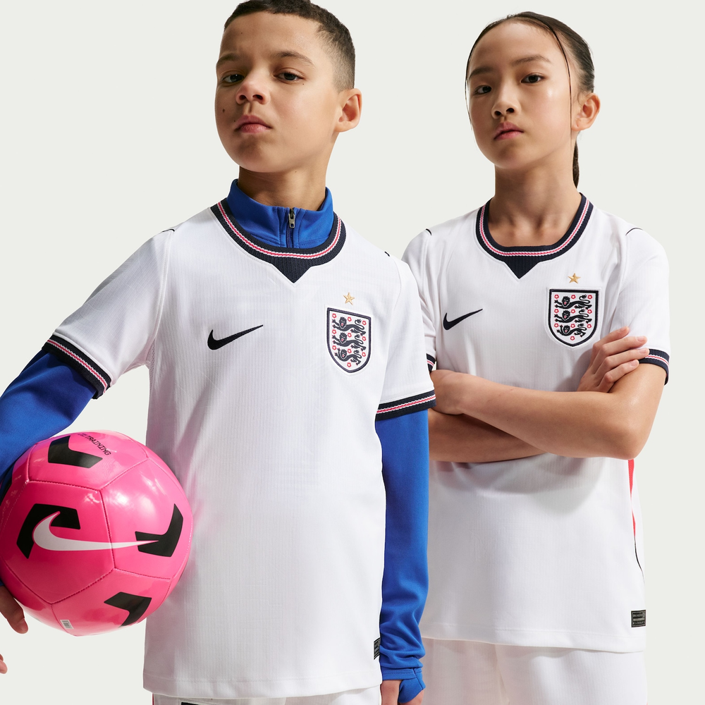 Camisa Inglaterra Nike I 2026 Torcedor Infantil Camisa Inglaterra Nike I 2026 Torcedor Infantil