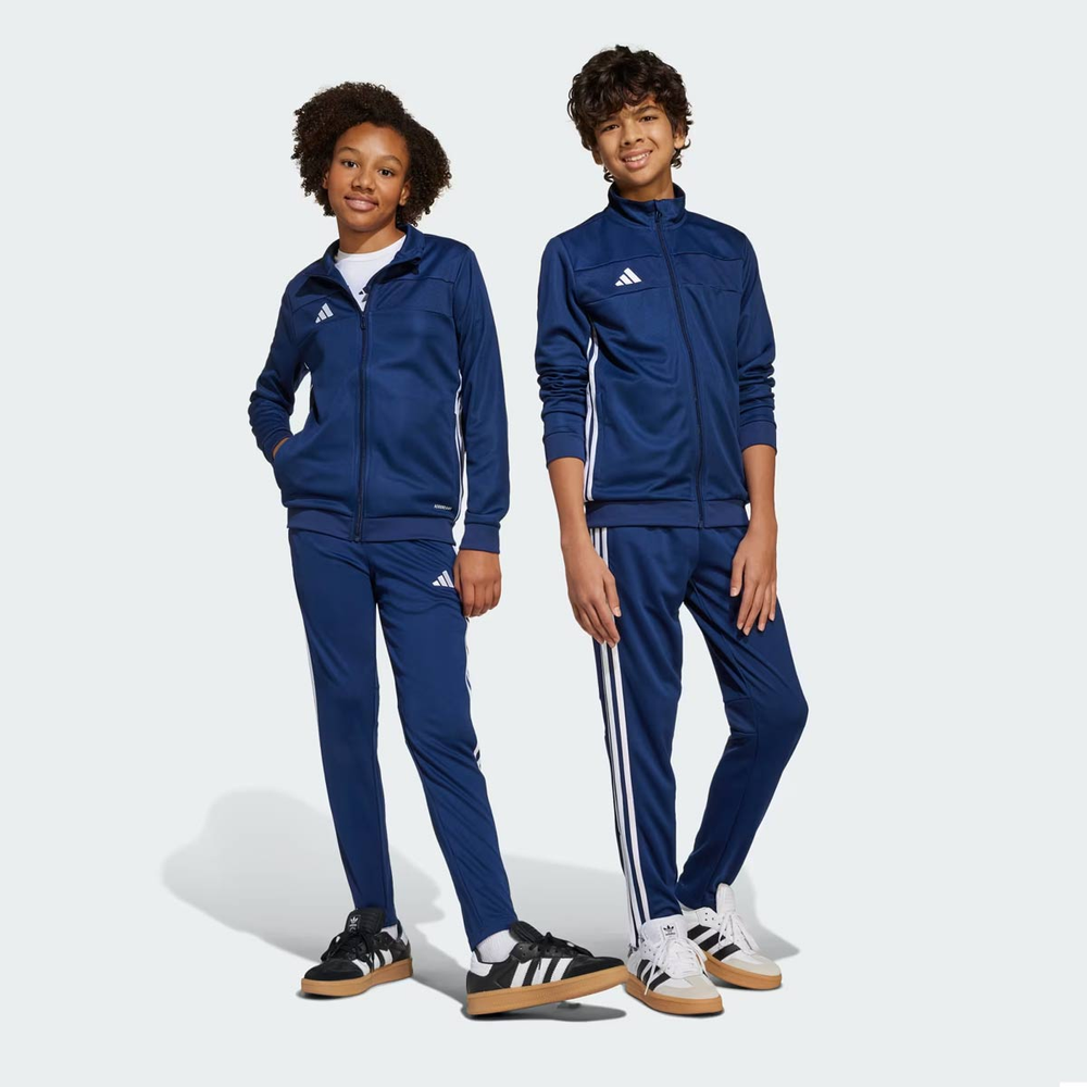 Calça Adidas Tiro Essentials Juvenil Azul Calça Adidas Tiro Essentials Juvenil Azul