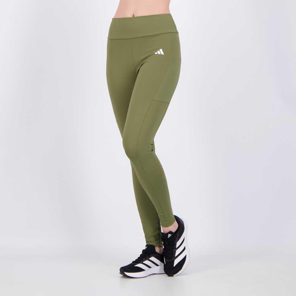Calça Legging 3 Listras Com Bolso Mulher adidas Calça Legging 3 Listras Com Bolso Mulher adidas