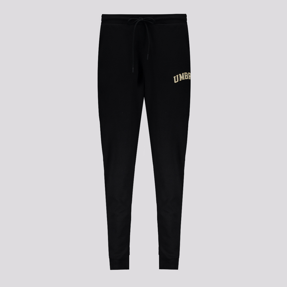 Calça Moletom Umbro College Concept Feminina Preta Calça Moletom Umbro College Concept Feminina Preta
