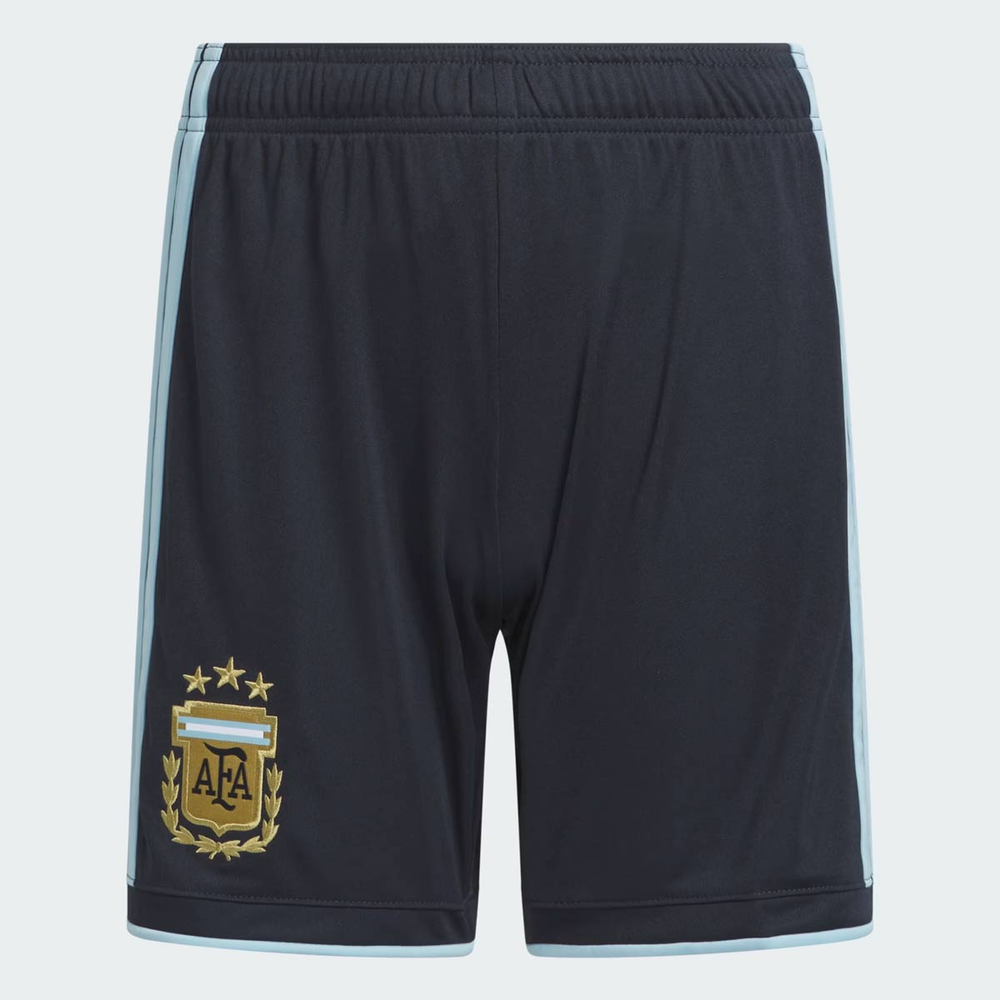 Calção Adidas Argentina Home 2026 Juvenil Azul Marinho Calção Adidas Argentina Home 2026 Juvenil Azul Marinho