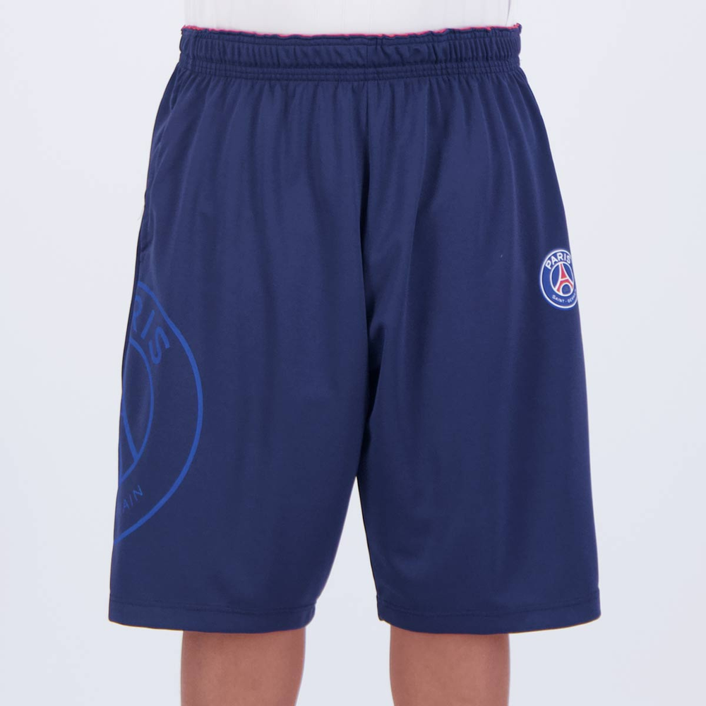 Calção PSG Golf Infantil Azul Calção PSG Golf Infantil Azul