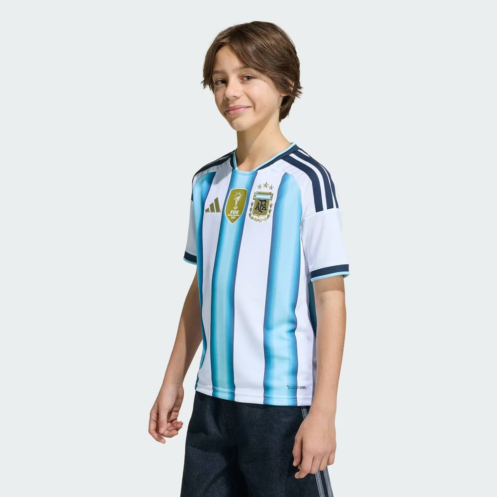 Camisa Adidas Argentina Home 2026 Juvenil Camisa Adidas Argentina Home 2026 Juvenil