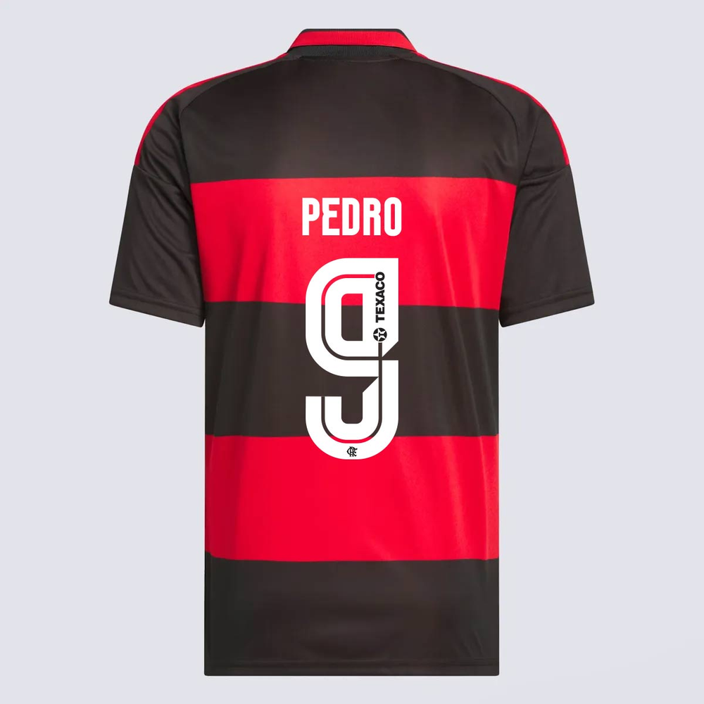 Camisa Adidas Flamengo I 2026 9 Pedro Camisa Adidas Flamengo I 2026 9 Pedro