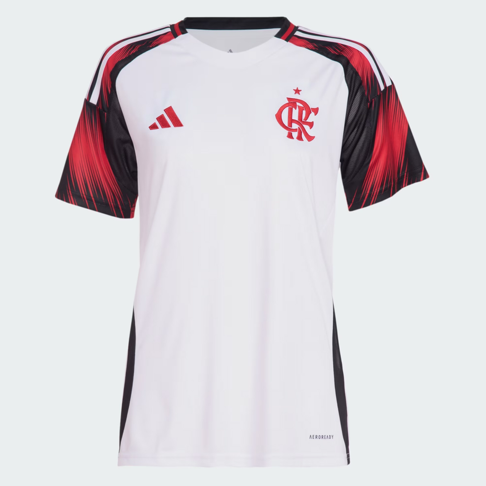 Camisa Adidas Flamengo II 2025 Feminina Camisa Adidas Flamengo II 2025 Feminina