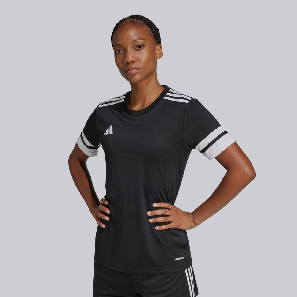 Camisa Adidas Squadra 25 Feminina Preta