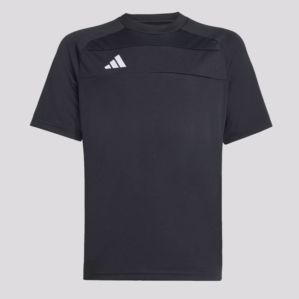 Camisa Adidas Tiro Essentials Juvenil Preta Camisa Adidas Tiro Essentials Juvenil Preta