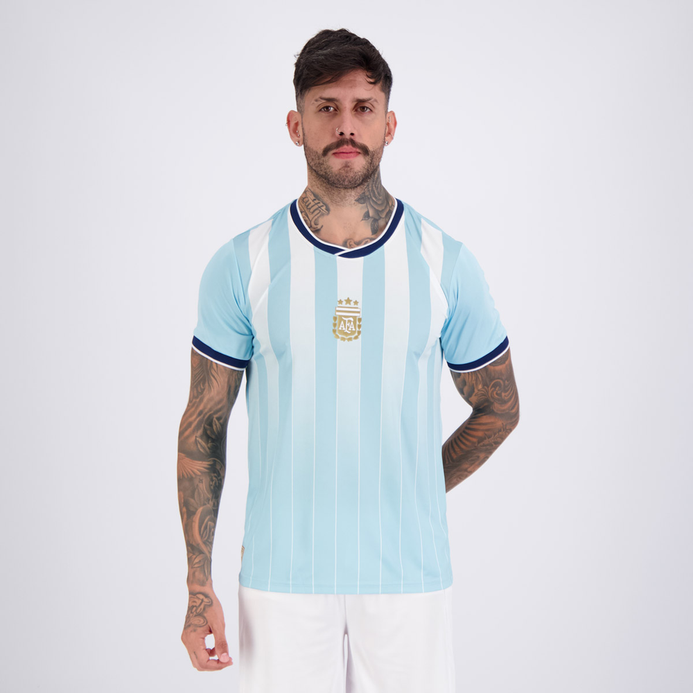 Camisa Argentina Lanes Azul