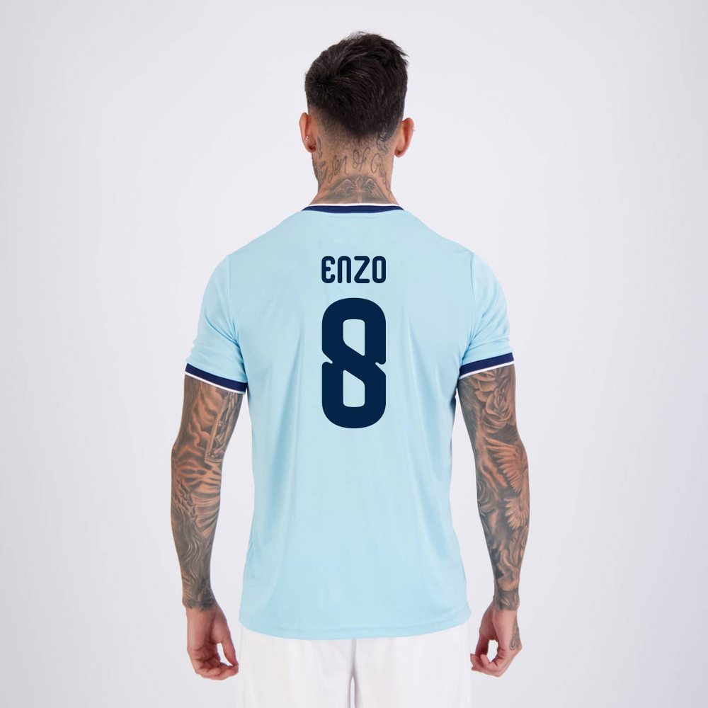 Camisa Argentina Lanes Azul 8 Enzo Camisa Argentina Lanes Azul 8 Enzo