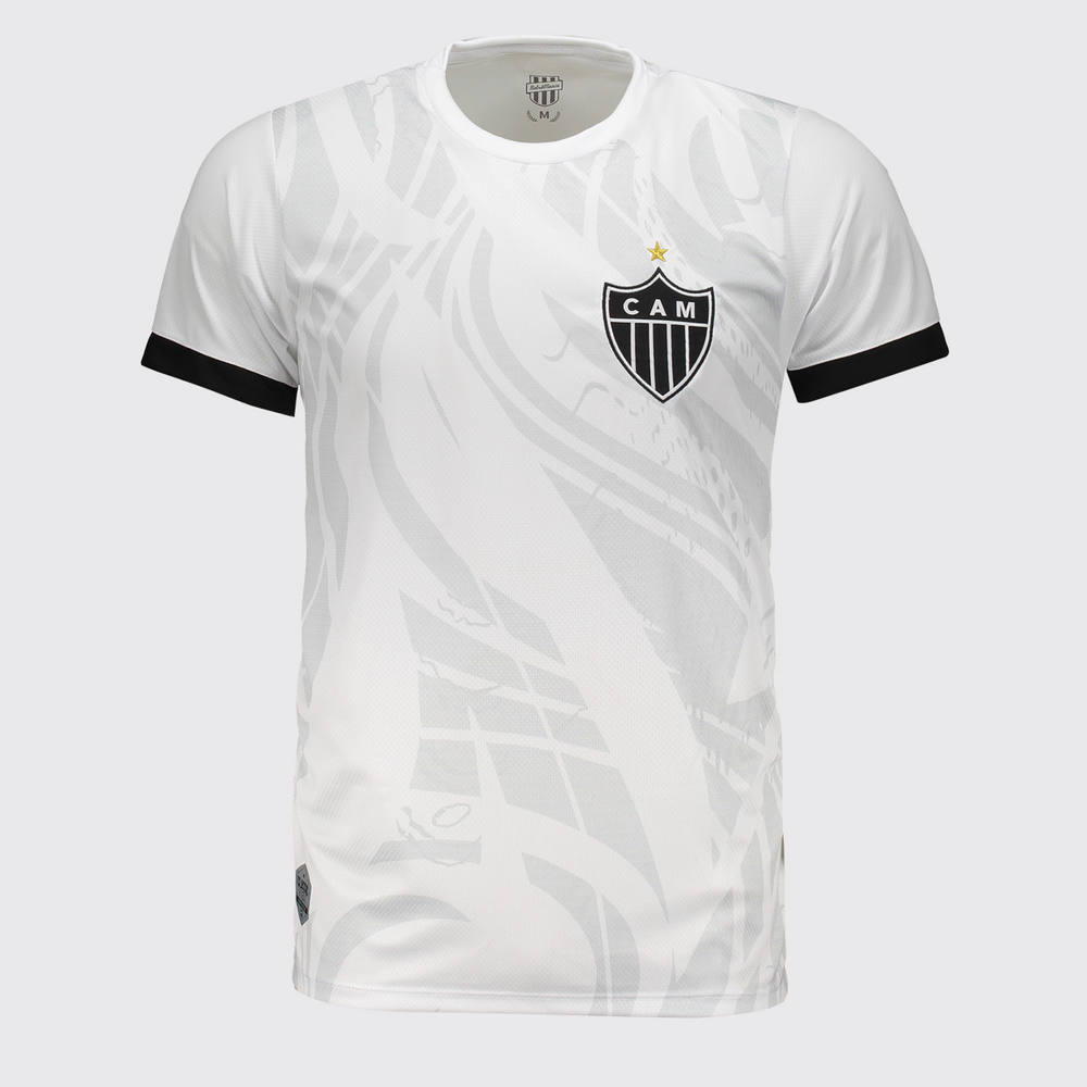 Camisa Atlético Mineiro Classic Branca Camisa Atlético Mineiro Classic Branca