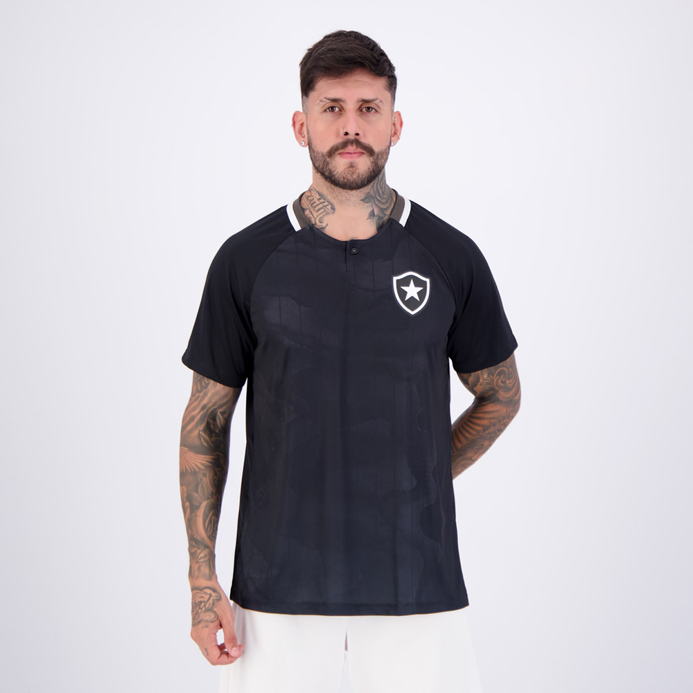 Camisa Botafogo Aliança Preta Camisa Botafogo Aliança Preta