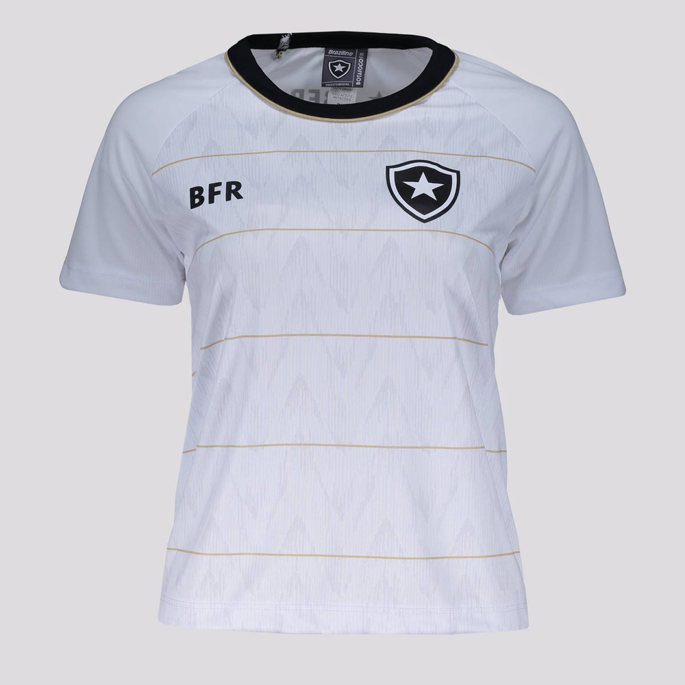 Camisa Botafogo Bens Feminina Branca Camisa Botafogo Bens Feminina Branca