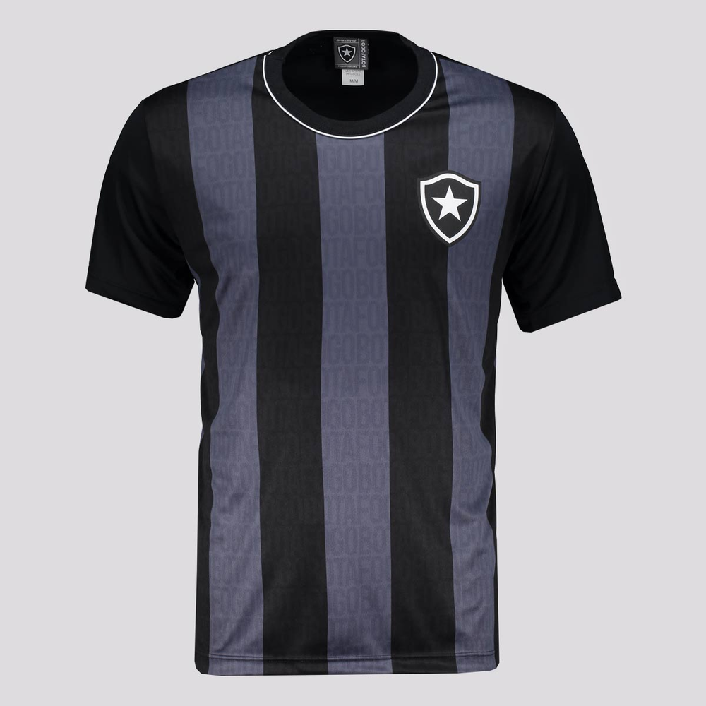 Camiseta do Botafogo Intenso Braziline Masculina Camiseta do Botafogo Intenso Braziline Masculina