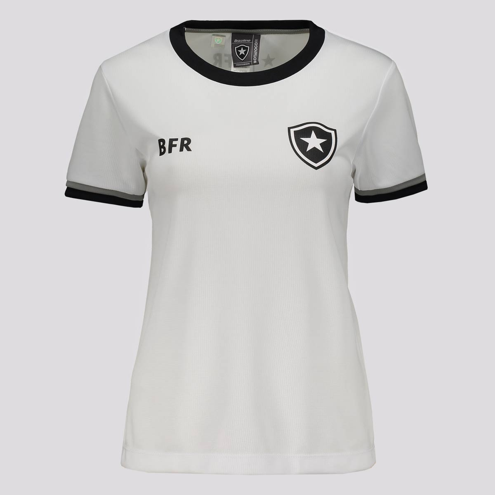 Camisa Botafogo Sensação Feminina Branca Camisa Botafogo Sensação Feminina Branca