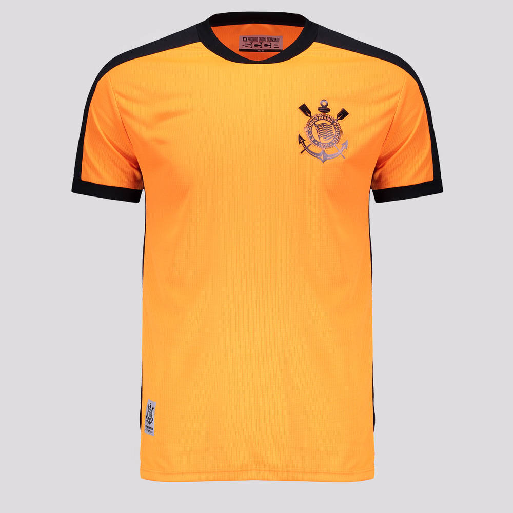 Camisa Corinthians Friso Laranja Camisa Corinthians Friso Laranja